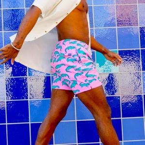 Chubbies Alligator swim shorts